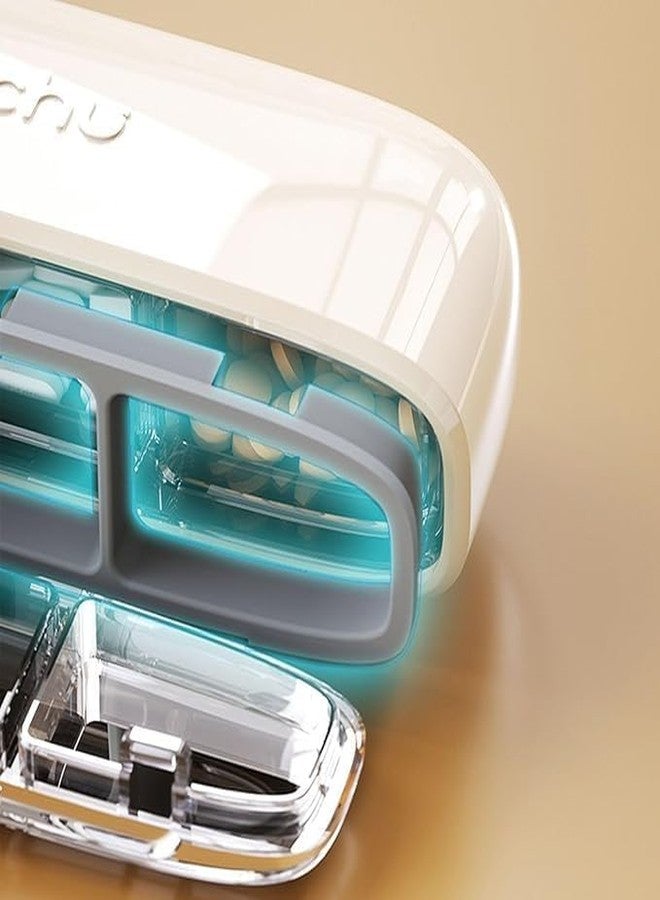 VALUEVIBES Small Pill Organizer Box - Travel Waterproof Portable Medicine Case - Image 5